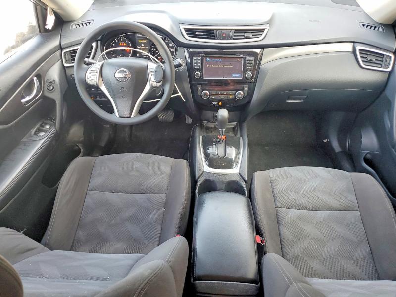 2016 Nissan Rogue VIN KNMAT2MV3GP653422 COPART salvage auction — ROLLOVER, Pa - Cert Of Salvage-Formerly Aband, sold $850 on 2026-07-27 (photo 8)