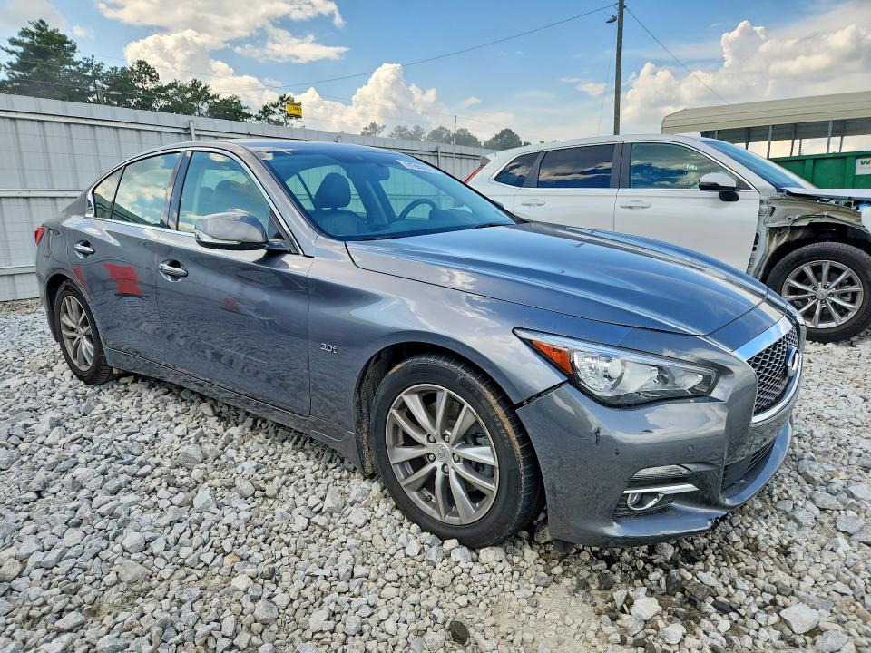 2017 Infiniti Q50 VIN JN1EV7AP6HM740171 COPART salvage auction — FRONT END, AZ - CERT OF TITLE - SALVAGE, sold $2,900 on 2026-07-23 (photo 4)