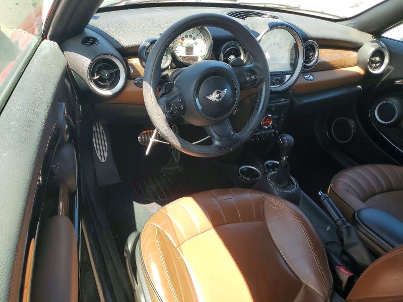 2012 Mini VIN WMWSY3C59CT144253 COPART salvage auction — REAR END, ID - SALVAGE CERTIFICATE OF TITLE, sold $1,550 on 2026-08-13 (photo 8)