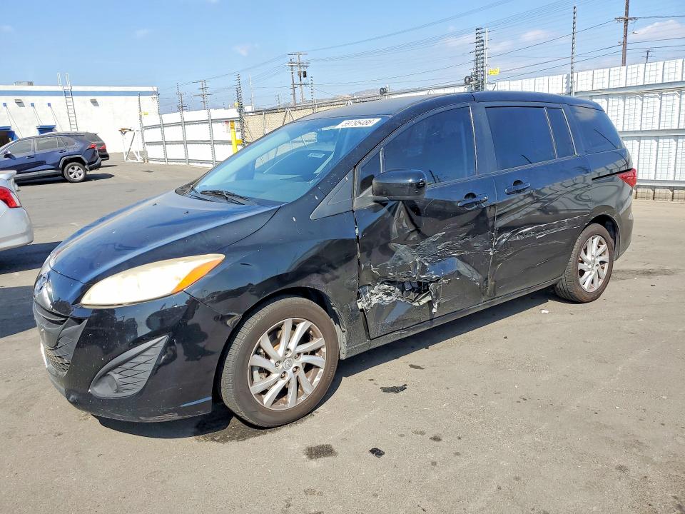 2012 Mazda 5 VIN JM1CW2BL7C0107419 COPART salvage auction — SIDE, AZ - CERT OF TITLE - SALVAGE, sold $675 on 2026-07-27 (photo 1)
