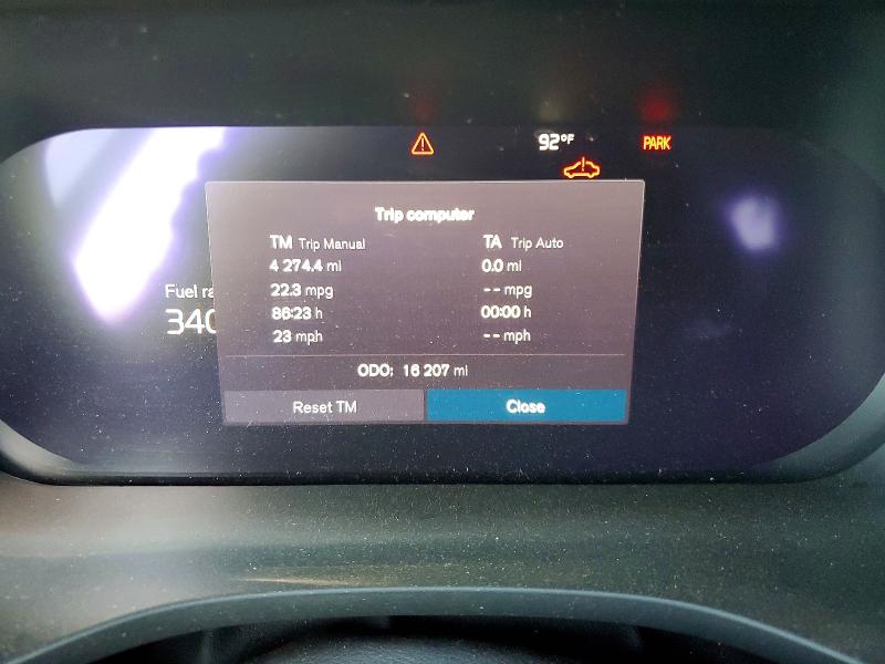 2022 Volvo Xc60 VIN YV4L12RM1N1906071 COPART salvage auction — FRONT END, Co - Public - Salvage Title, sold $1,100 on 2026-07-28 (photo 9)