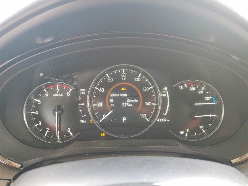 2021 Mazda Cx-9 VIN JM3TCBDYXM0521417 COPART salvage auction — FRONT END, Ca - Salvage Certificate, sold $6,900 on 2026-07-16 (photo 9)