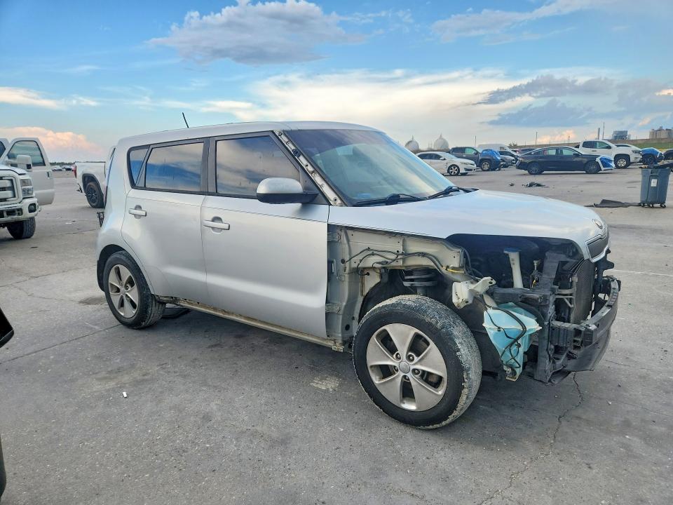 2014 Kia Soul VIN KNDJN2A26E7734979 COPART salvage auction — FRONT END, La - Cert Of Title-Salvage, sold $700 on 2026-07-15 (photo 4)