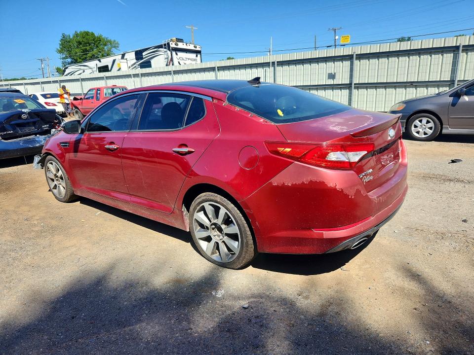 2013 Kia Optima VIN 5XXGR4A68DG183733 COPART salvage auction — FRONT END, LA - PERMIT TO SELL, sold $550 on 2026-07-30 (photo 2)