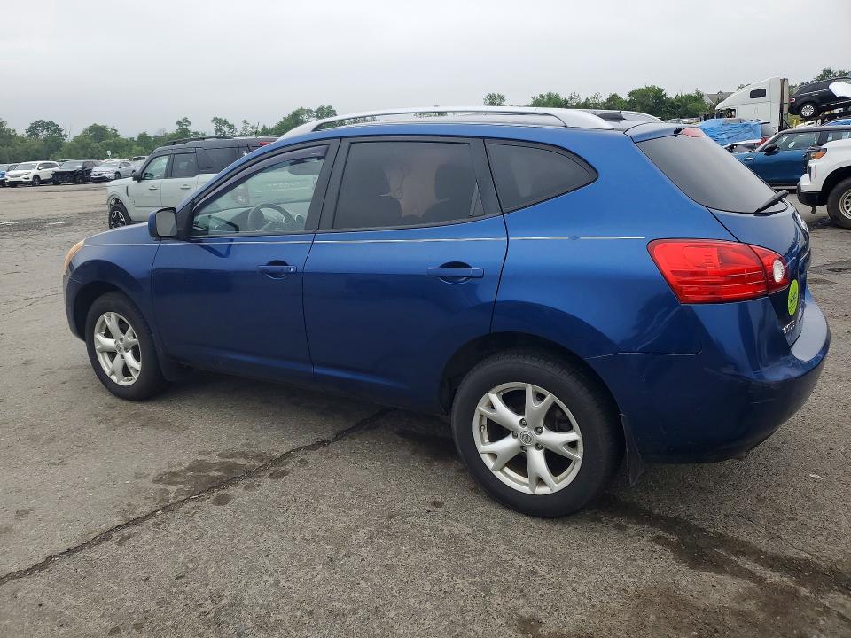 2008 Nissan Rogue sport VIN JN8AS58V28W101355 COPART salvage auction — SIDE, Pa - Certificate Of Salvage, sold $425 on 2026-07-17 (photo 2)
