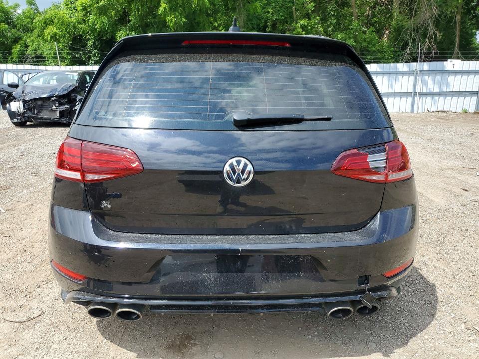 2019 Volkswagen Golf r VIN WVWVA7AU9KW169771 COPART salvage auction — FRONT END, ON - PERMIT SALVAGE, sold $525 on 2026-07-23 (photo 6)