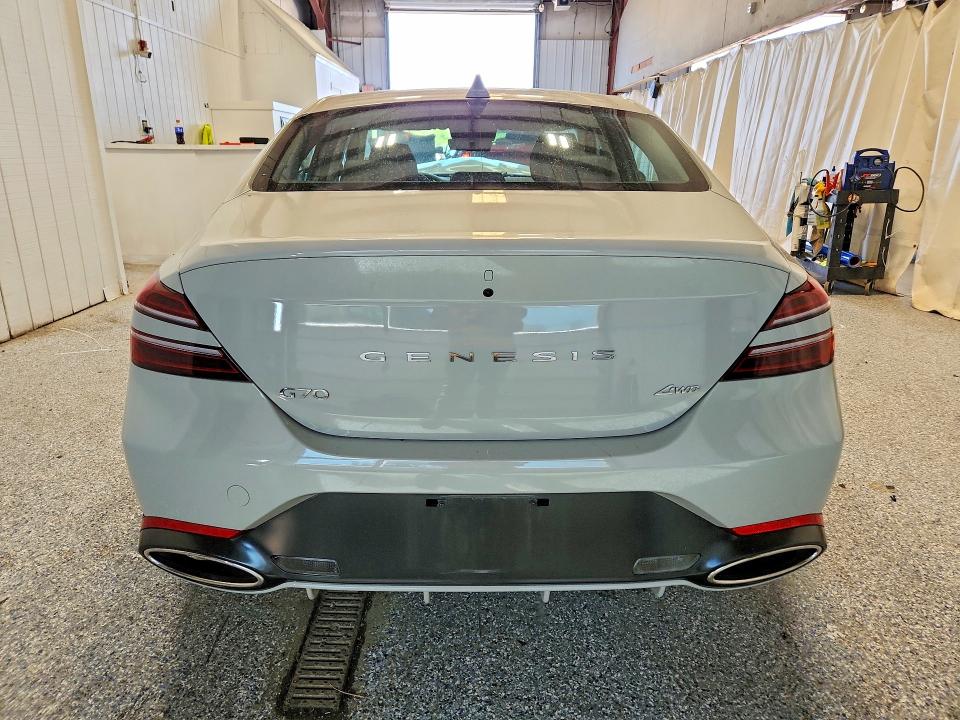 2026 Genesis G70 VIN KMTG64SC5TU172423 COPART salvage auction — FRONT END, Fl - Cert Of Title Slvg Rebuildable, sold $7,000 on 2026-08-03 (photo 6)