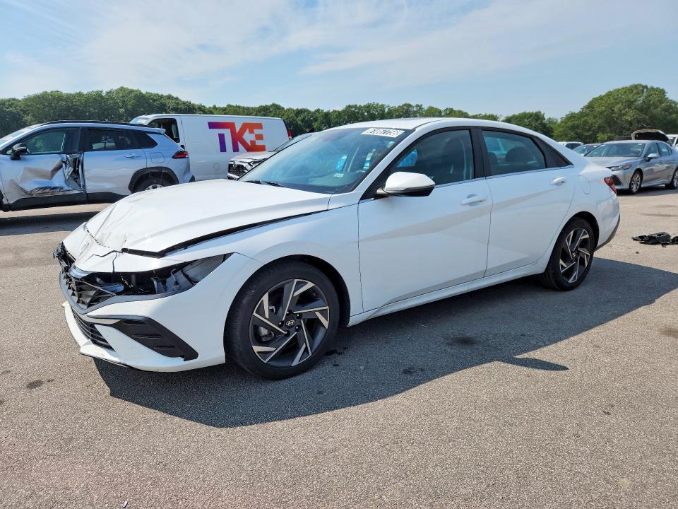 2025 Hyundai Elantra VIN KMHLP4DG9SU028989 COPART salvage auction — FRONT END, Oh - Certificate Of Title, sold $13,900 on 2026-07-20 (photo 1)