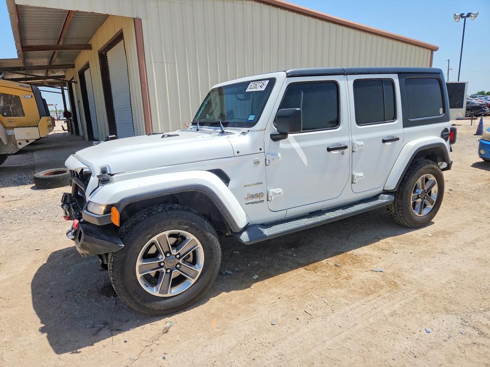 2020 Jeep Wrangler / VIN 1C4HJXEN3LW230145 — COPART salvage auction photo