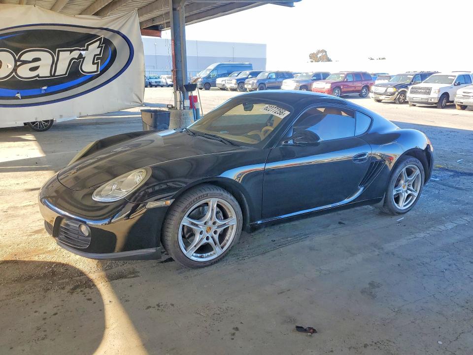 2009 Porsche Cayman VIN WP0AA29869U760168 COPART salvage auction — REAR END, Ca - Salvage Certificate, sold $10,300 on 2026-08-04 (photo 1)