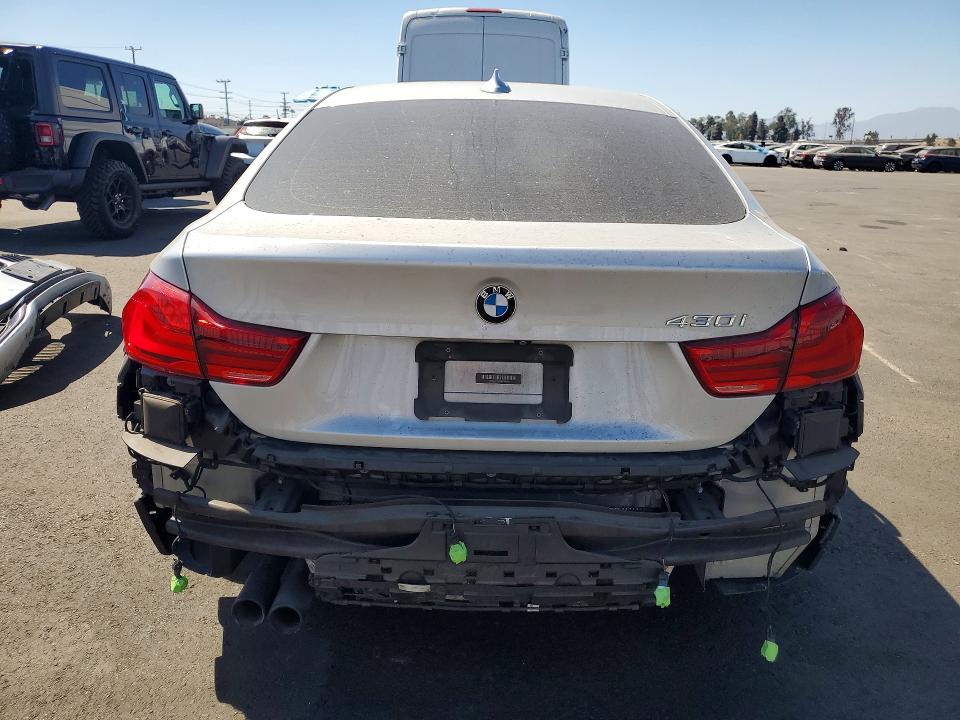 2019 BMW 4er VIN WBA4J1C58KBM13266 COPART salvage auction — FRONT END, Ca - Salvage Certificate, sold $5,200 on 2026-08-10 (photo 6)