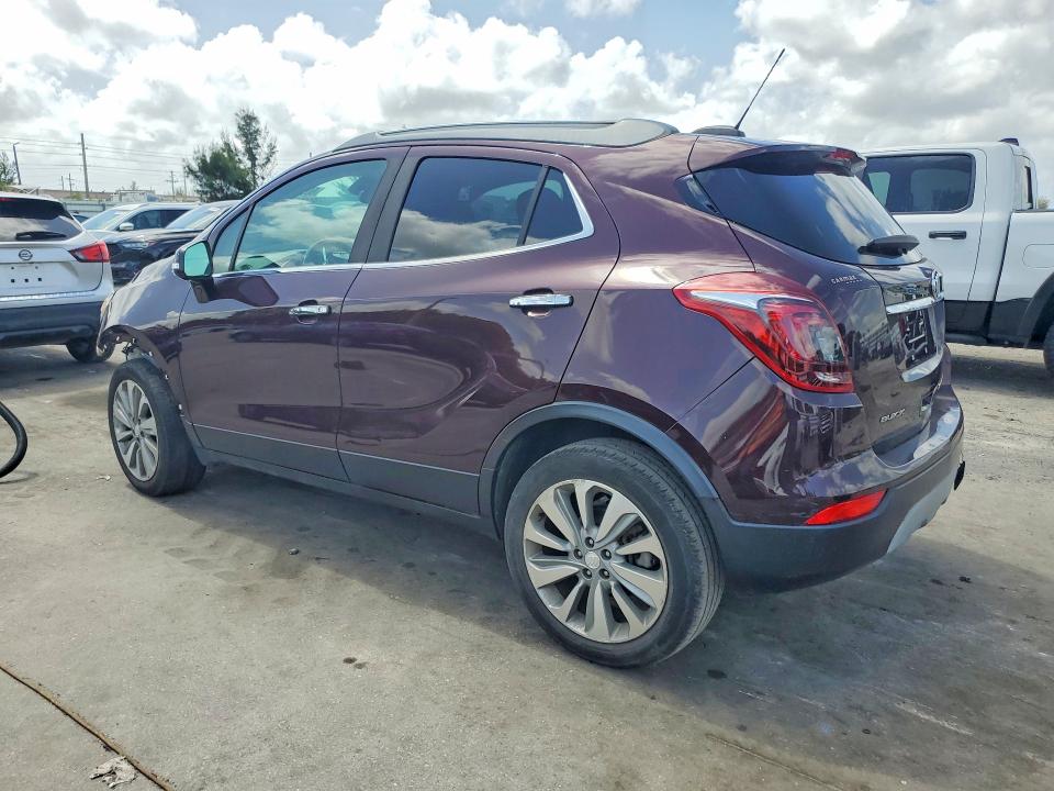 2018 Buick Encore VIN KL4CJASB2JB543476 COPART salvage auction — FRONT END, Ga - Cert Of Title-Salvage, sold $950 on 2026-07-15 (photo 2)