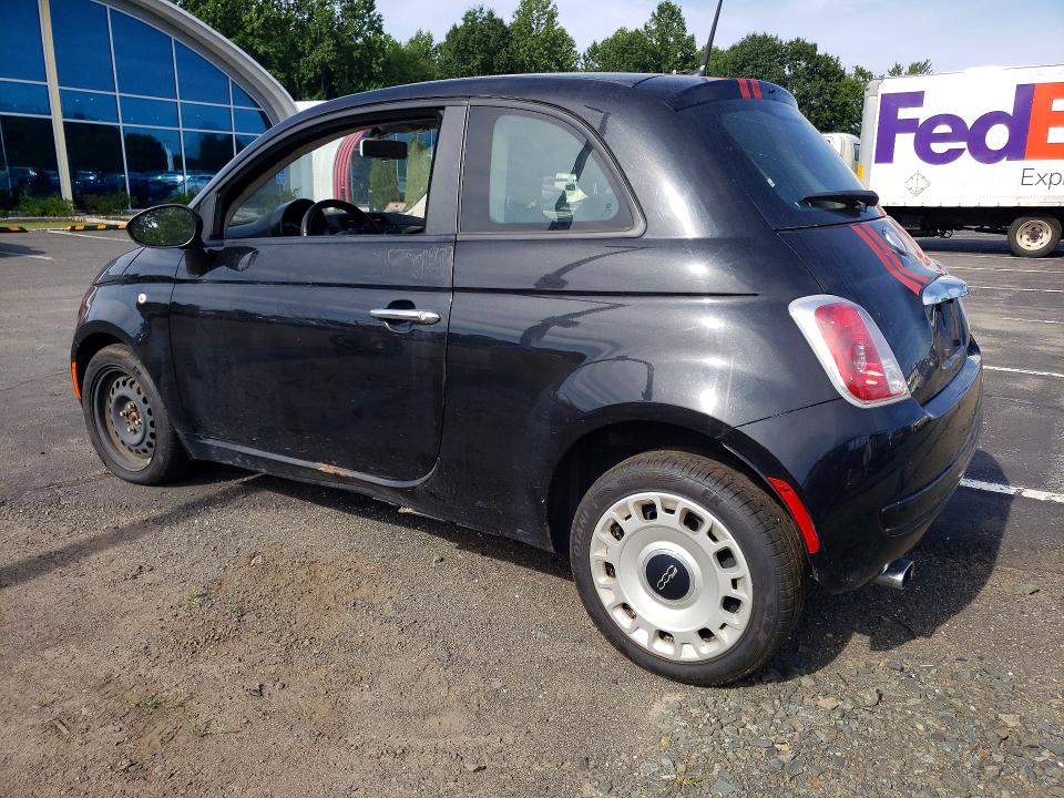 2012 Fiat 500 VIN 3C3CFFAR2CT280415 COPART salvage auction — MINOR DENT/SCRATCHES, MA - CERTIFICATE OF TITLE, sold $450 on 2026-07-27 (photo 2)