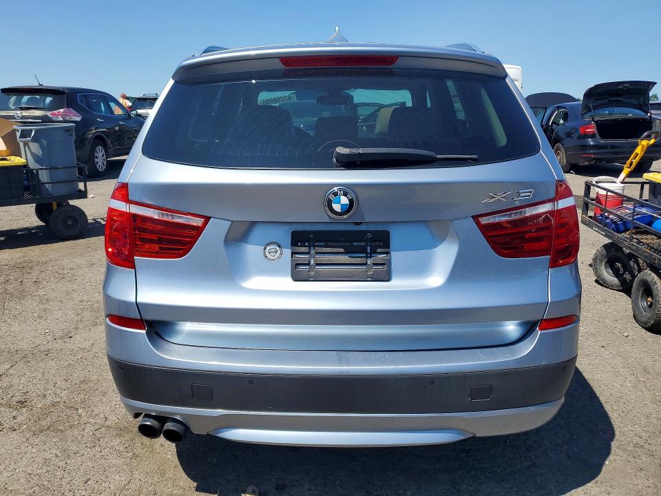 2013 BMW X3 VIN 5UXWX9C5XD0D07152 COPART salvage auction — MECHANICAL, Pa - Certificate Of Salvage, sold $1,400 on 2026-07-31 (photo 6)