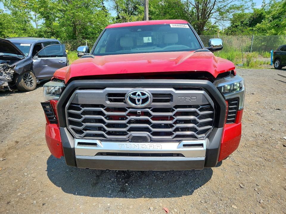 2024 Toyota Tundra VIN 5TFVC5DB4RX040477 COPART salvage auction — FRONT END, Nj - Cert Of Title-Salvage, sold $2,100 on 2026-07-28 (photo 5)