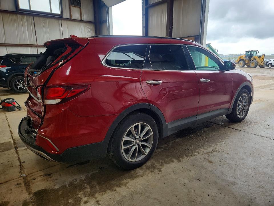 2019 Hyundai Santa fe VIN KM8SNDHF0KU297563 COPART salvage auction — REAR END, Ab - Bos - Salvage, sold $1,550 on 2026-07-30 (photo 3)