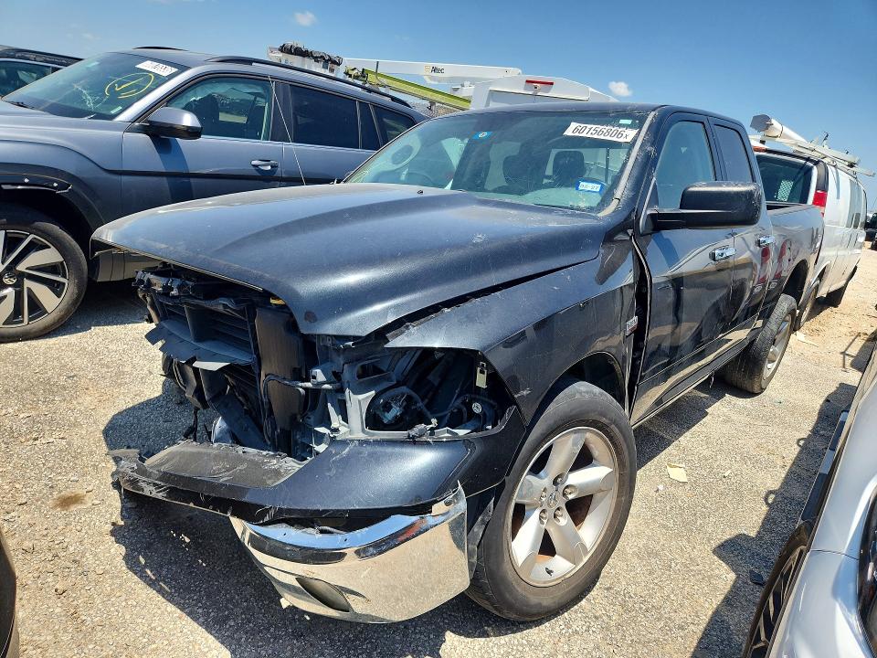 2016 Ram 1500 VIN 1C6RR6GT4GS147489 COPART salvage auction — FRONT END, TX - CERTIFICATE OF TITLE, sold $3,450 on 2026-07-30 (photo 1)