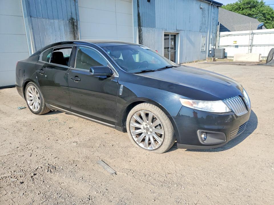 2012 Lincoln Mks VIN 1LNHL9FT9CG803459 COPART salvage auction — REAR END, Mi - Certificate Of Title, sold $650 on 2026-07-22 (photo 4)
