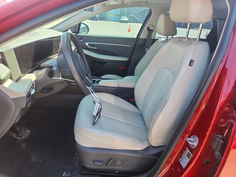 2024 Hyundai Sonata VIN KMHL54JJ9RA087445 COPART salvage auction — FRONT END, Tx - Salvage Vehicle Title, sold $6,700 on 2026-07-20 (photo 7)