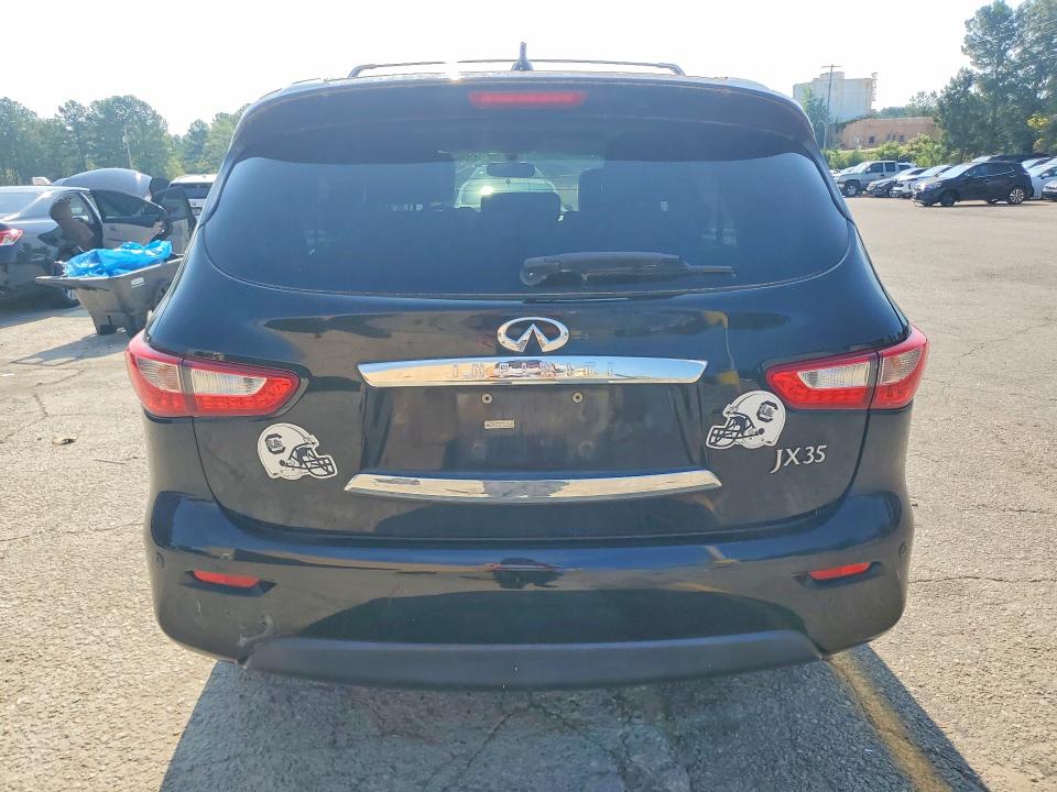 2013 Infiniti Jx VIN 5N1AL0MM0DC336028 COPART salvage auction — MINOR DENT/SCRATCHES, Sc - Cert Of Title-Salvage Non-Rem, sold $300 on 2026-07-31 (photo 6)