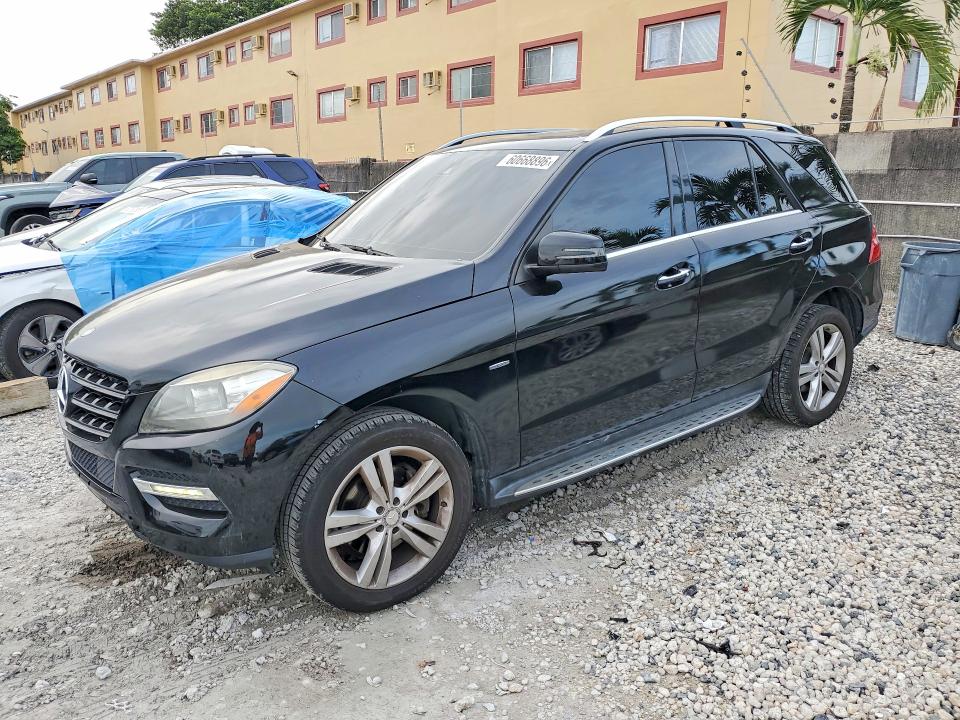 2014 Mercedes-benz M-klasse VIN 4JGDA5JB1EA390874 COPART salvage auction — REAR END, Fl - Cert Of Title-Rebuilt, sold $3,600 on 2026-07-17 (photo 1)