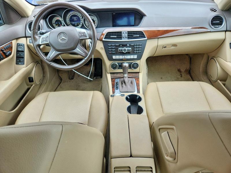 2014 Mercedes-benz VIN WDDGF8AB5EG180978 COPART salvage auction — FRONT END, Pa - Certificate Of Salvage, sold $750 on 2026-07-15 (photo 8)