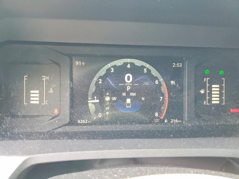 2025 Toyota Tacoma VIN 3TMLB5JN4SM162325 COPART salvage auction — FRONT END, NY - MV-907A SALVAGE CERTIFICATE, sold $29,771 on 2026-07-28 (photo 9)