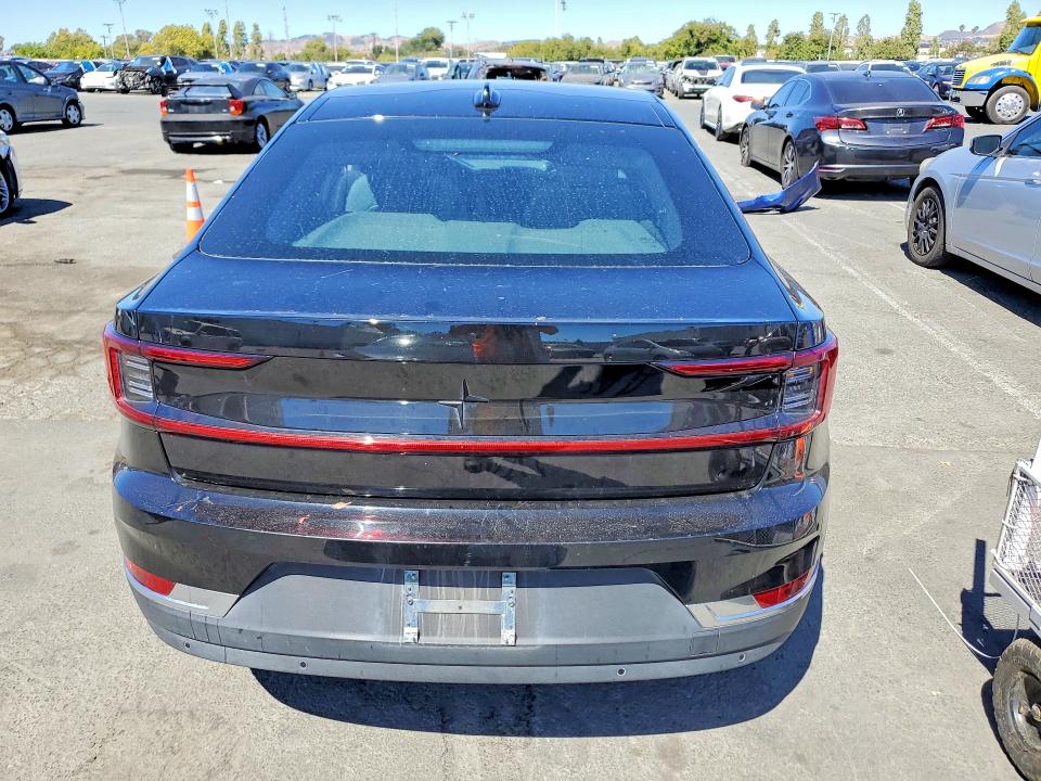 2021 Polestar 2 VIN LPSED3KAXML015698 COPART salvage auction — FRONT END, Ca - Salvage Certificate, sold $7,400 on 2026-08-14 (photo 6)