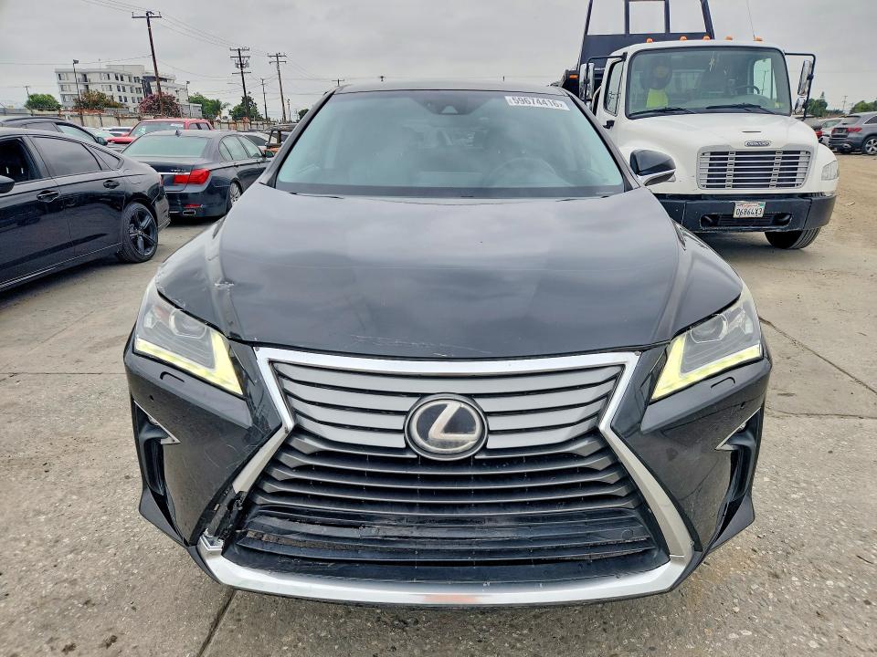 2017 Lexus Rx VIN 2T2ZZMCA0HC074024 COPART salvage auction — FRONT END, Ca - Salvage Certificate, sold $12,900 on 2026-07-09 (photo 5)