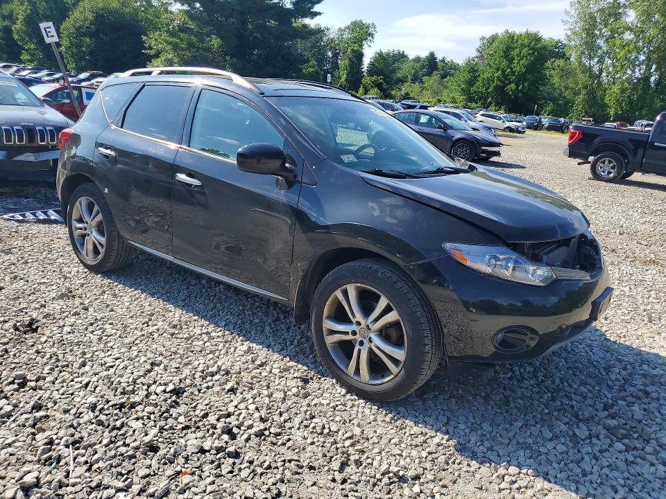 2009 Nissan Murano VIN JN8AZ18W99W156643 COPART salvage auction — FRONT END, Ma - Cert Of Title-Reconstrctd Coll, sold $125 on 2026-07-29 (photo 4)