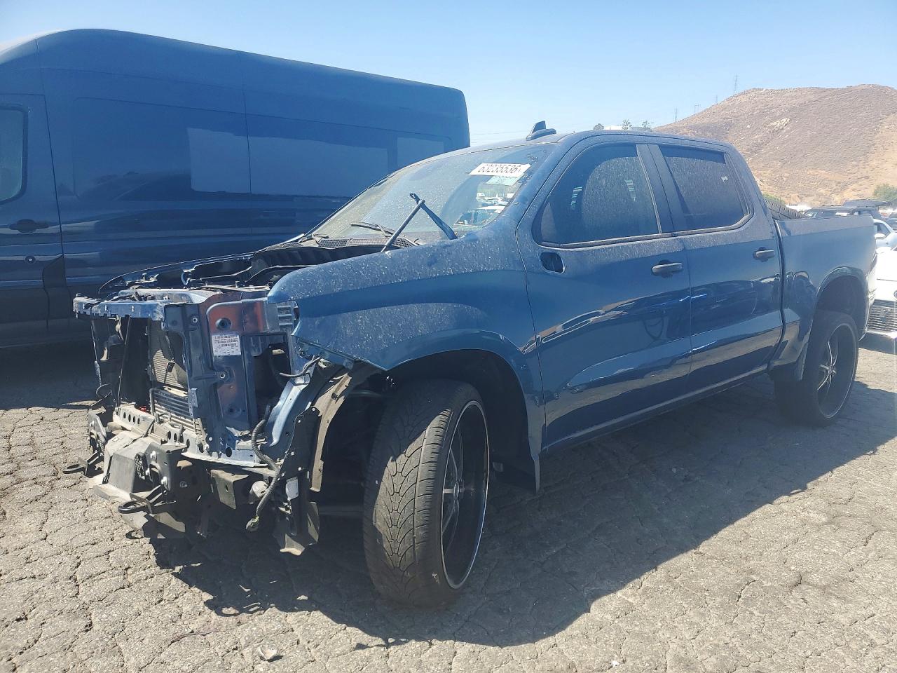 2024 Chevrolet Silverado 1500 VIN 1GCPABEK2RZ245019 — COPART salvage auction photo