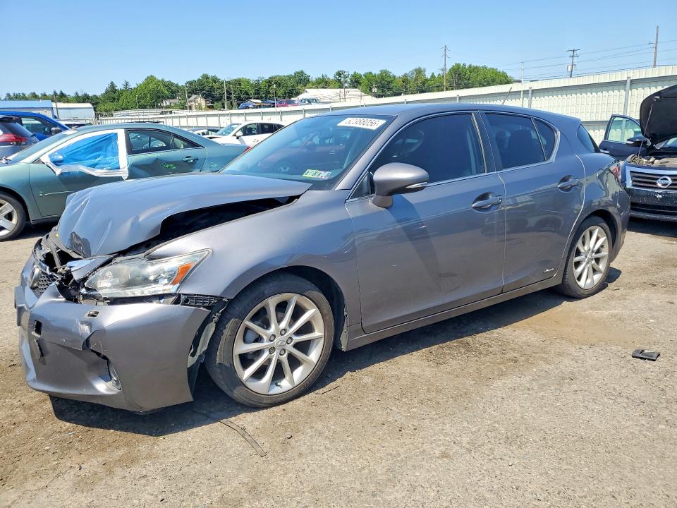 2012 Lexus Ct VIN JTHKD5BHXC2082131 COPART salvage auction — FRONT END, Pa - Certificate Of Salvage, sold $2,250 on 2026-07-31 (photo 1)