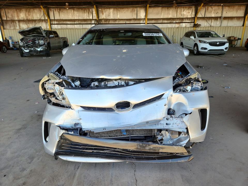 2014 Toyota Prius VIN JTDKN3DUXE0358609 COPART salvage auction — FRONT END, Az - Cert Of Title - Salvage, sold $950 on 2026-07-15 (photo 5)