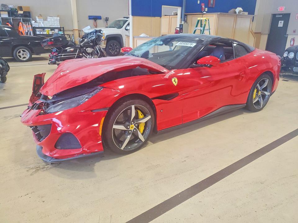 2022 Ferrari VIN ZFF02RPA5N0281492 — COPART salvage auction photo