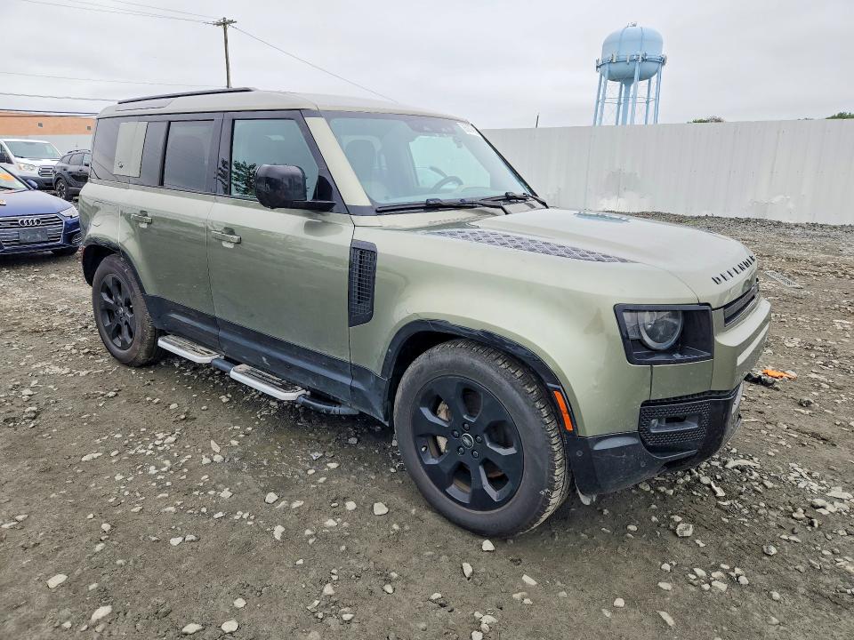 2023 Land rover Defender VIN SALE27EU9P2238859 COPART salvage auction — FRONT END, Nj - Cert Of Title-Salvage, sold $35,750 on 2026-08-31 (photo 4)