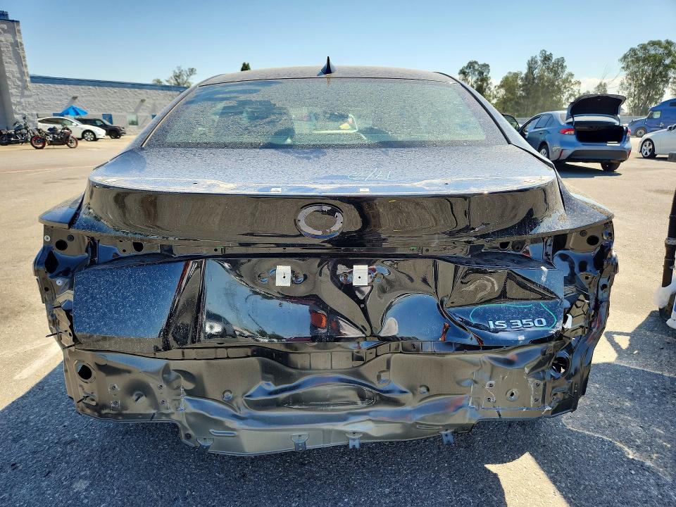 2025 Lexus Is VIN JTHGZ1B2XS5087550 COPART salvage auction — REAR END, Ca - Salvage Certificate, sold $19,200 on 2026-09-25 (photo 6)