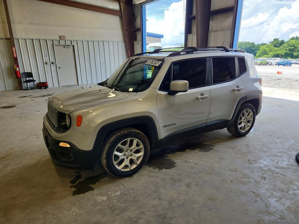 2018 Jeep Renegade VIN ZACCJABB3JPJ19961 COPART salvage auction — MINOR DENT/SCRATCHES, Ga - Certificate Of Title, sold $3,950 on 2026-08-11 (photo 1)