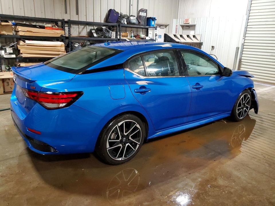 2025 Nissan Sentra VIN 3N1AB8DV3SY368896 COPART salvage auction — FRONT END, OK - CERTIFICATE OF TITLE, sold $12,800 on 2026-07-27 (photo 3)