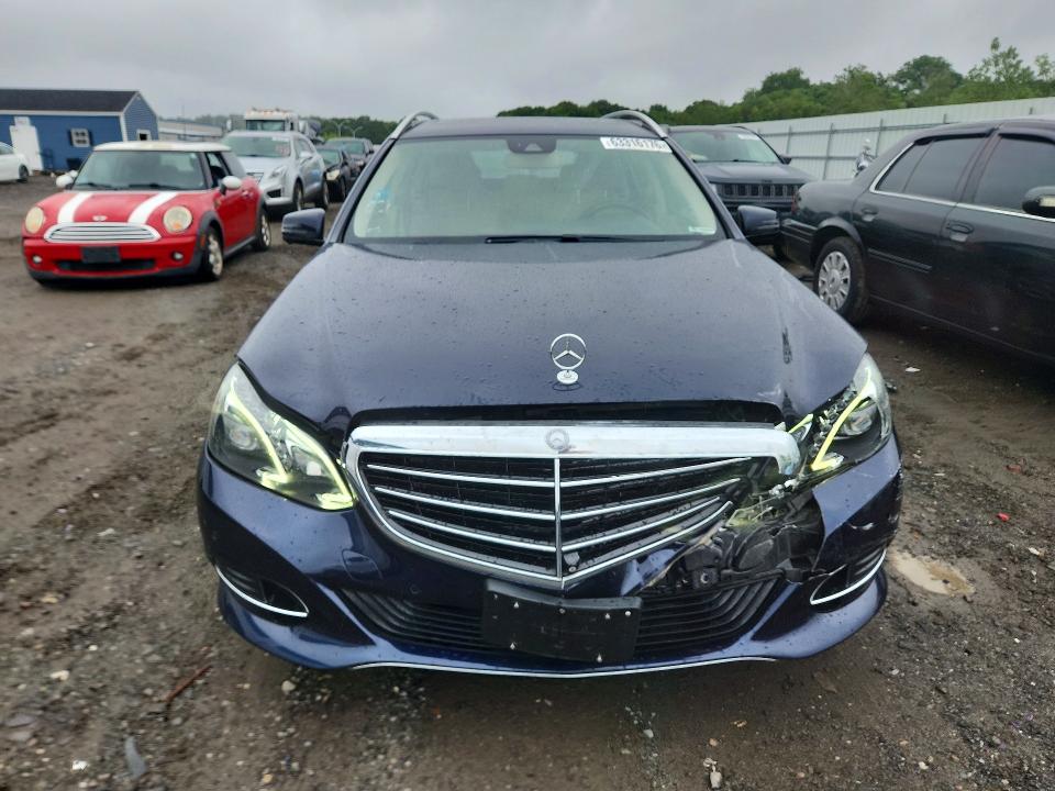 2016 Mercedes-benz E-klasse VIN WDDHH8JB8GB178009 COPART salvage auction — FRONT END, Ma - Cert Of Title-Reconstrctd Coll, sold $4,600 on 2026-08-12 (photo 5)
