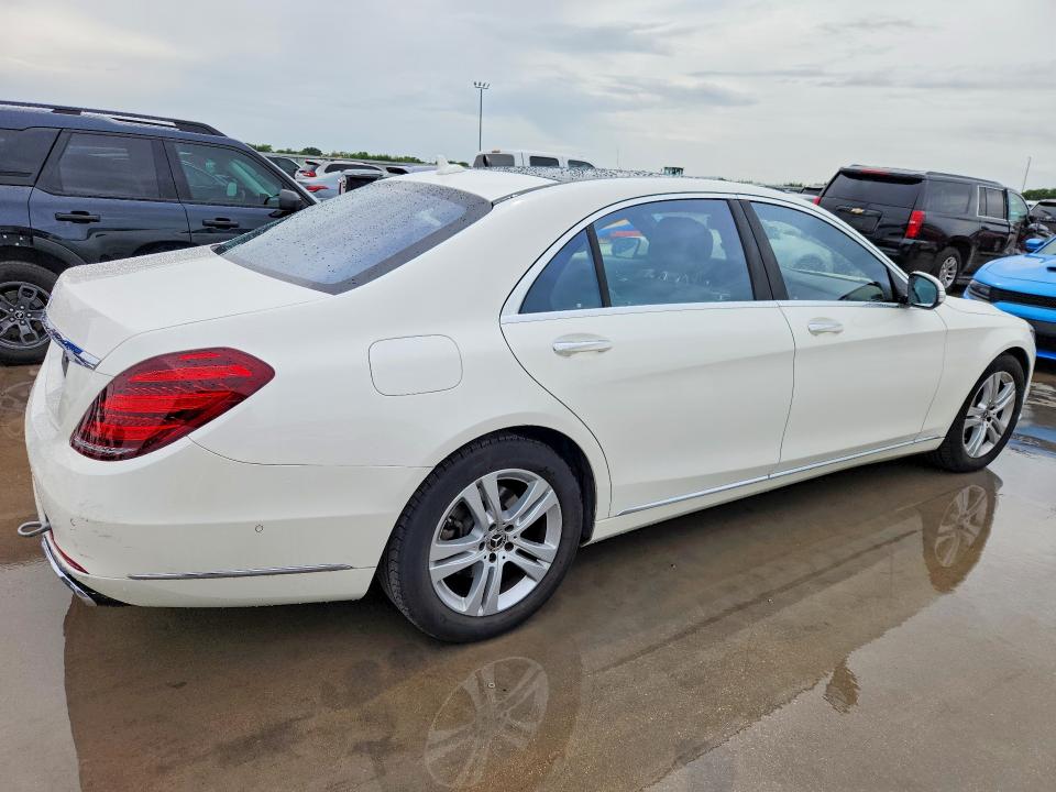 2018 Mercedes-benz S-klasse VIN WDDUG6GB7JA326578 COPART salvage auction — WATER/FLOOD, Salvage Title, sold $11,400 on 2026-07-30 (photo 3)