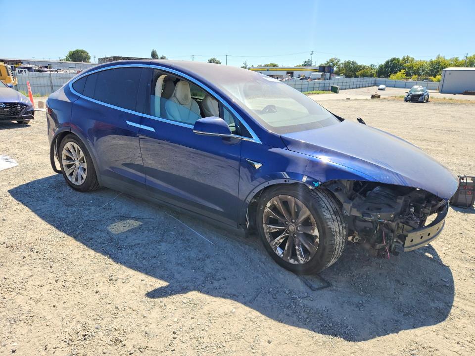 2017 Tesla Model x VIN 5YJXCBE25HF068805 COPART salvage auction — FRONT END, Ca - Salvage Certificate, sold $550 on 2026-07-21 (photo 4)