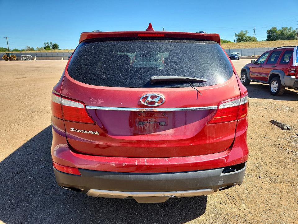 2013 Hyundai Santa fe VIN KM8SN4HF6DU002212 COPART salvage auction — MECHANICAL, Co - Dis/Dlr/Exp Only Clean Title, sold $1,450 on 2026-07-15 (photo 6)