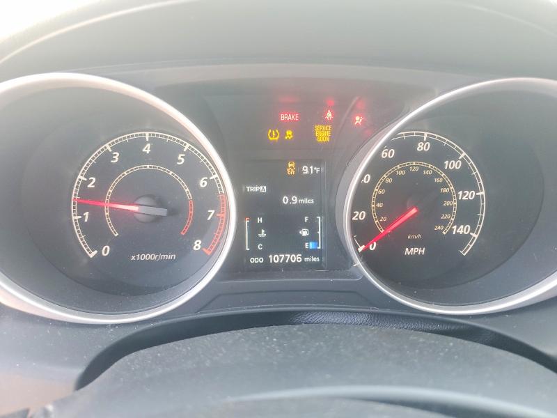 2014 Mitsubishi Outlander sport VIN 4A4AP3AU2EE010423 COPART salvage auction — REAR END, Ia - Certificate Of Title, sold $1,350 on 2026-07-31 (photo 9)