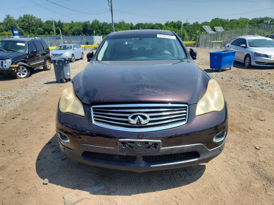 2010 Infiniti Ex VIN JN1AJ0HR6AM753145 COPART salvage auction — SIDE, Md - Cert Of Salvage > 75% Damage, sold $475 on 2026-07-14 (photo 5)