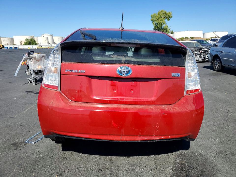 2010 Toyota Prius VIN JTDKN3DU8A0100924 COPART salvage auction — FRONT END, Ca - Salvage Certificate, sold $1,100 on 2026-07-27 (photo 6)
