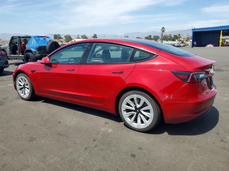 2021 Tesla Model 3 VIN 5YJ3E1EB5MF089859 COPART salvage auction — MINOR DENT/SCRATCHES, Az - Dis/Dlr/Exp Only Clean Title, sold $8,000 on 2026-07-29 (photo 2)