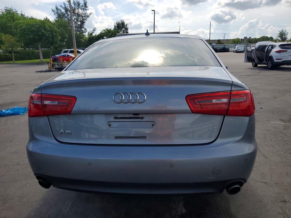 2014 Audi A6 VIN WAUGFAFC2EN089663 COPART salvage auction — MECHANICAL, Nc - Salvage Certificate Of Title, sold $975 on 2026-07-27 (photo 6)