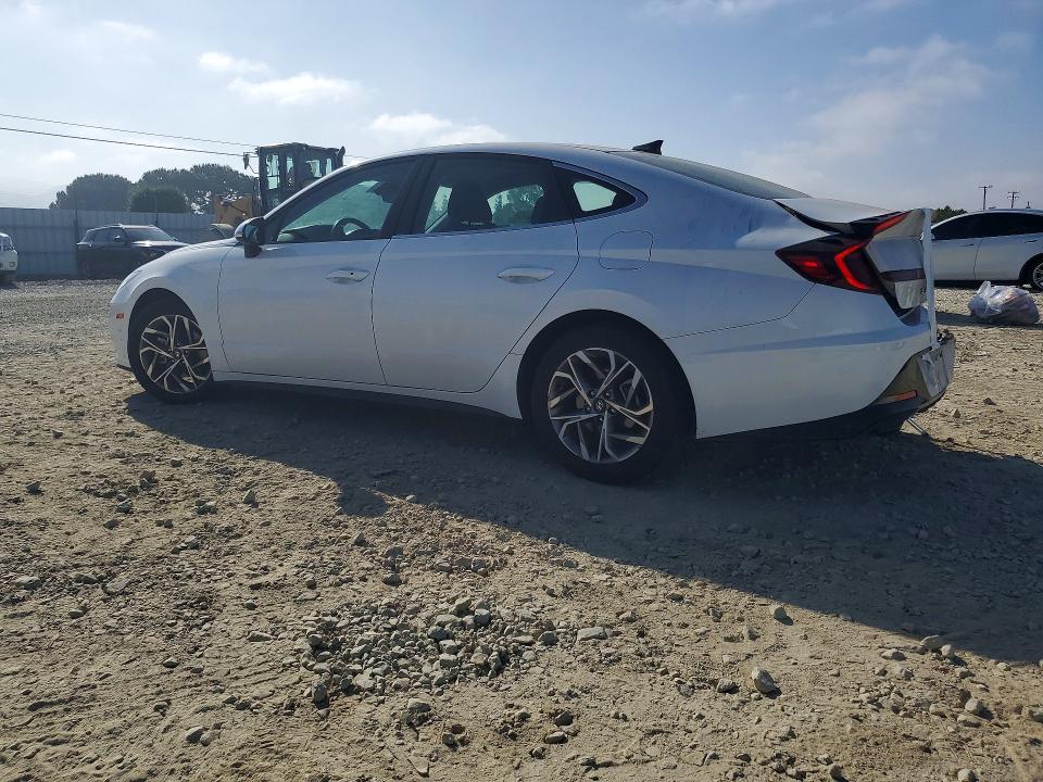 2022 Hyundai Sonata VIN KMHL64JA4NA174922 COPART salvage auction — REAR END, Ca - Salvage Certificate, sold $125 on 2026-07-21 (photo 2)
