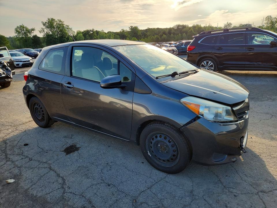 2012 Toyota Yaris VIN JTDJTUD37CD536593 COPART salvage auction — FRONT END, NY - MV-907A SALVAGE CERTIFICATE, sold $350 on 2026-07-21 (photo 4)