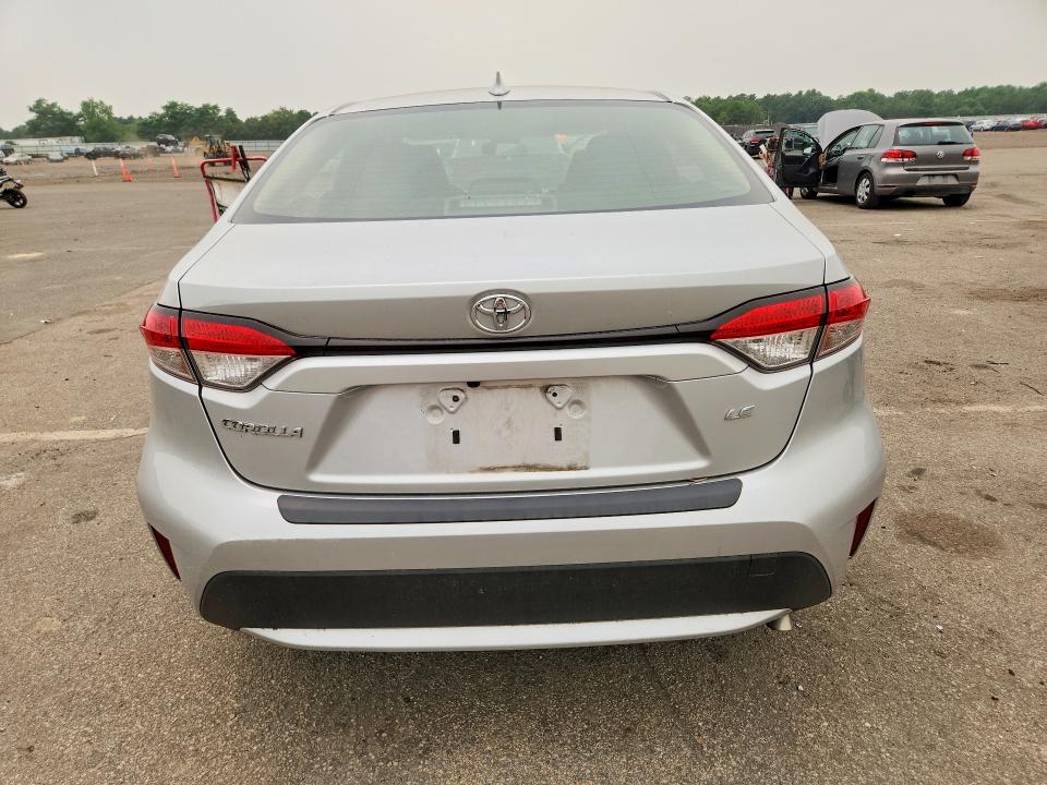 2020 Toyota Corolla VIN JTDEPRAE2LJ053569 COPART salvage auction — WATER/FLOOD, NY - MV907A-FLOOD SALVAGE, sold $4,600 on 2026-07-20 (photo 6)